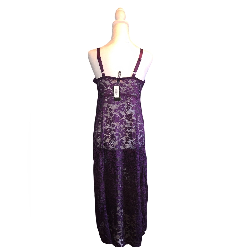 Torrid Purple Lace Chemise NWT - Picture 3 of 6